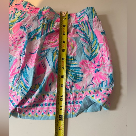 Lilly Pulitzer Blue IBIZA Gimme the Juice Engineered Shorts XXS - Picture 10 of 11